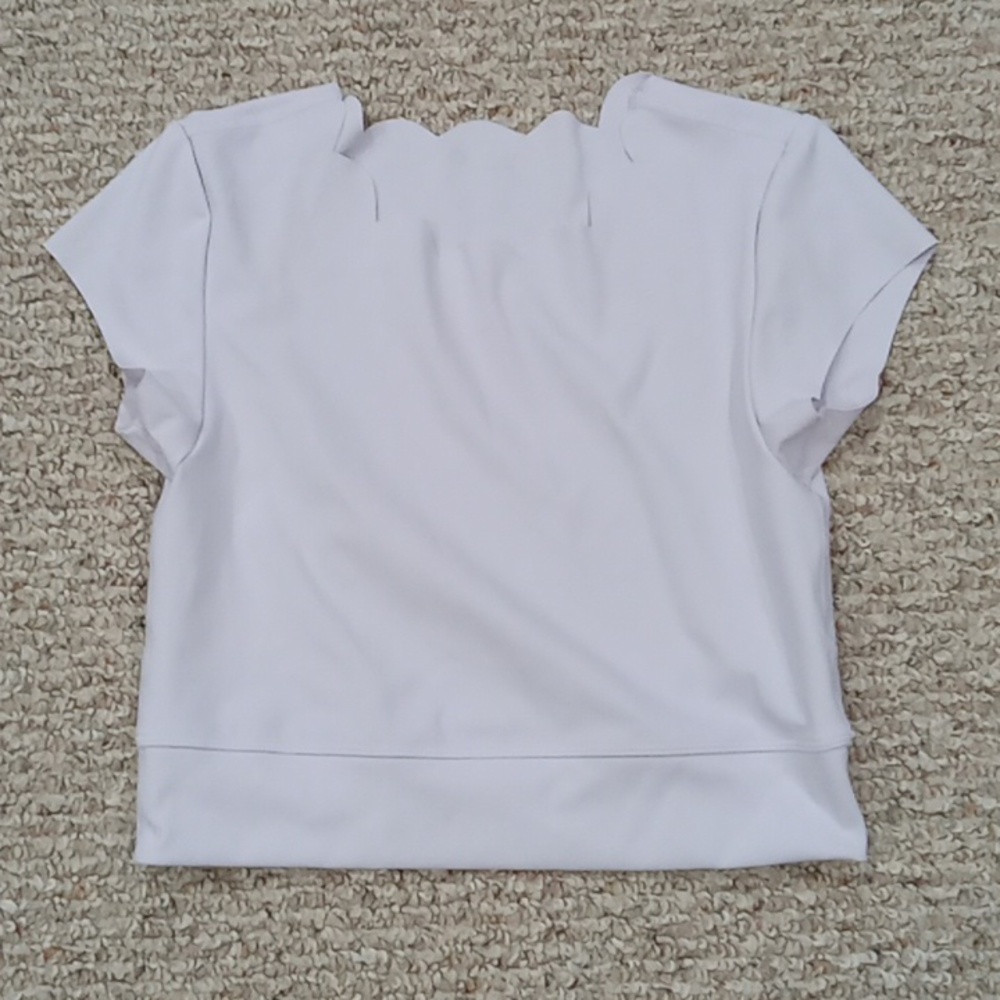 Lilac purple workout shirt from Offline by Aerie
